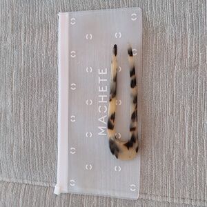 Machete French Hair Pin Blonde Tortoise